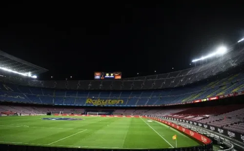 El Camp Nou estará completamente vacío para este clásico. (Foto: Getty)