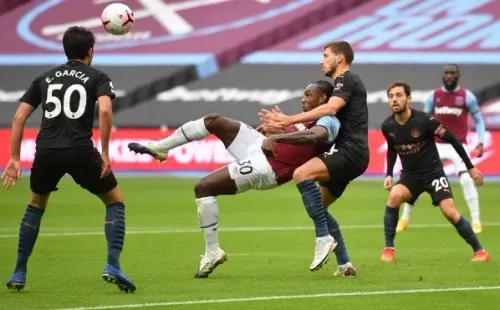 Antonio se puso con un golazo en el empate del West Ham ante el Manchester City. Foto: Getty Images