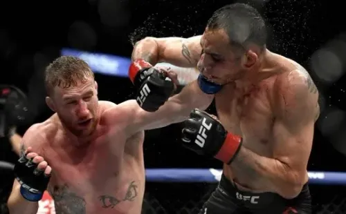 Justin Gaethje llega a pelear el cinturón de Khabib Nurmagomedov tras pasar por encima de Tony Ferguson. Foto: Getty Images