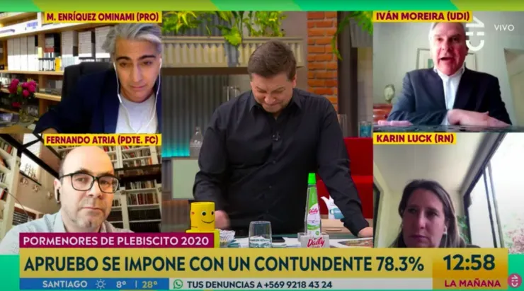 Las reacciones a los particulares dichos de Iván Moreira.