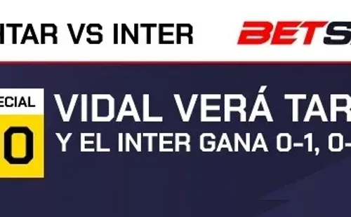Esta es la cuota especial para que te la juegues en el partido de esta tarde por la UEFA Champions League entre el Shakhtar Donetsk ante Inter de Milán. | Foto: Betsala.