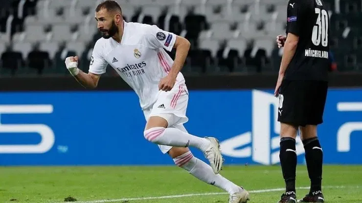 Karim Benzemá en Champions League