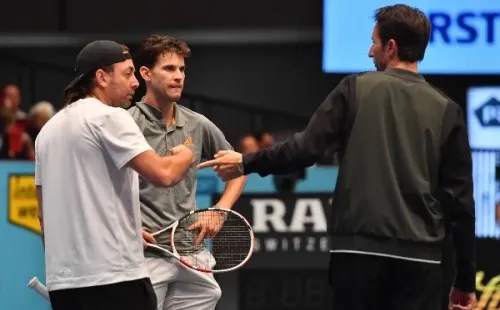 Dominic Thiem, quien es entrenado por Nicolás Massú, jugará por primera vez con Cristian Garin. (Foto: Getty)