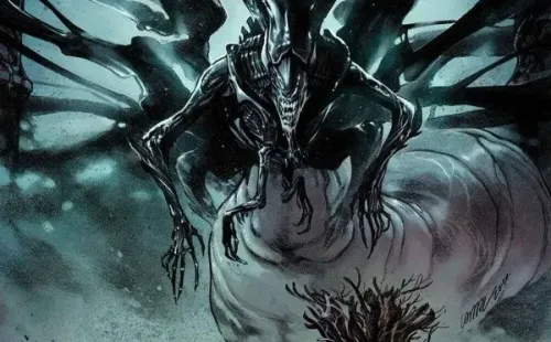Guardians of the Galaxy#10 — Marvel vs. Alien por Pepe Larraz