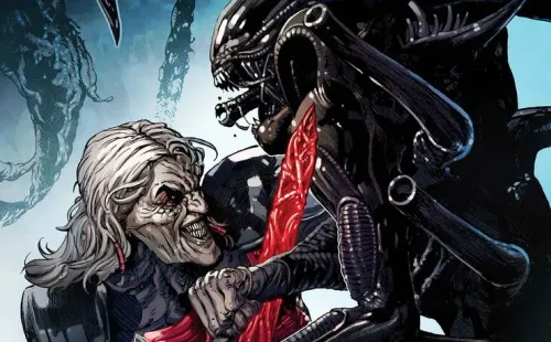 King in Black#3 (of 5) —Marvel vs. Alien por Valerio Giangiordano