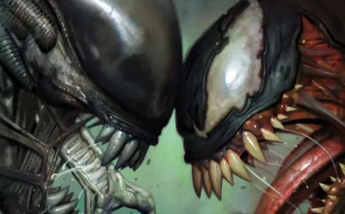 Venom#32 — Marvel vs. Alien por Ryan Brown