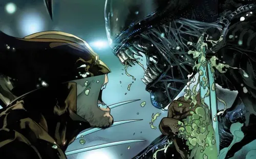 Wolverine#9 —Marvel vs. Alien por R.B. Silva