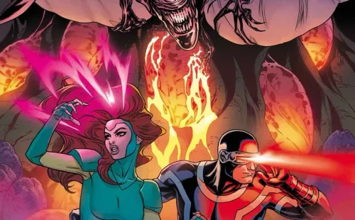 X-Men#17 — Marvel vs. Alien por Russell Dauterman