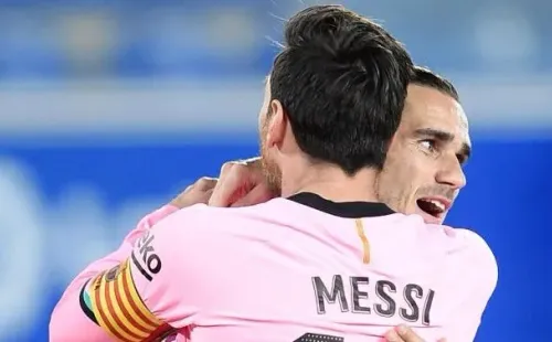 Griezmann anotó el gol del empate y salvó el papelón del Barcelona ante el Alavés. Foto: Getty Images