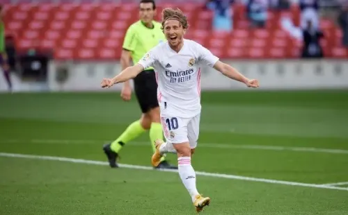 Luka Modric no estaría en el equipo titular y quedaría en banca en el Real Madrid ante el Inter de Milán. Foto: Getty Images