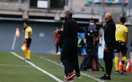 Torrente reclamó por los cobros y se fue expulsado, rompiendo todo e insultado a los jueces. Foto: Agencia Uno