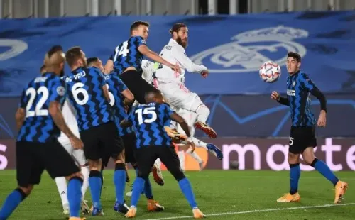 Ramos anotó el segundo gol del Real Madrid ante el Inter de Milán. Foto: Getty Images