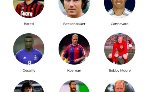 Para Diario Marca, estos son los candidatos a Mejor Central de la Historia. Elías Figueroa no aparece.