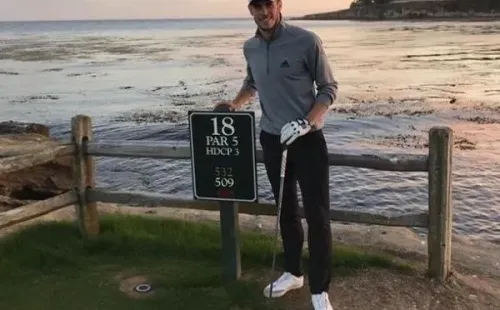 La pasión de Bale por el golf siempre fue resistida por los hinchas del Madrid.