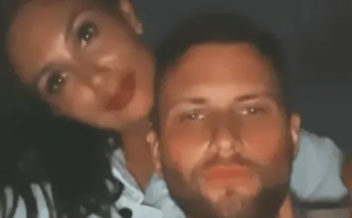 Pamela Díaz y Jean Philippe Cretton muy cariñosos desde sus vacaciones en el Caribe.