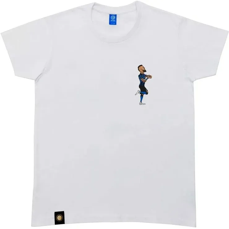 Camiseta blanca de Vidal Inter Characters