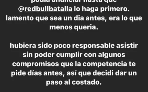 Jaze fuera de Batalla de los Gallos