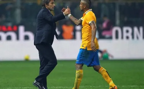 Vidal y Conte vivieron una gran etapa en la Juventus, algo que esperan repetir en el Inter.