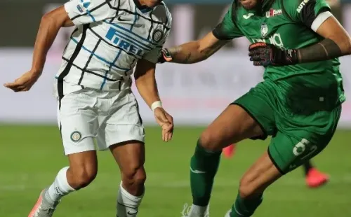 Alexis y el Inter lograron vencer a Atalanta en su último partido por la Serie A. (Foto: Getty)