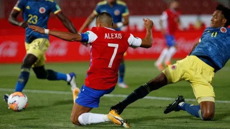 Chile vs Colombia por Eliminatorias para el Mundial de Qatar 2022