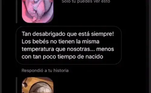 El acoso que recibe Lisandra Silva de parte de una usuaria en Instagram.(1)