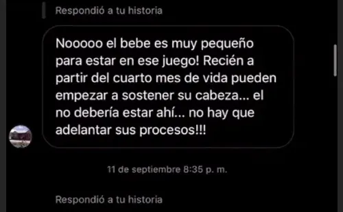 El acoso que recibe Lisandra Silva de parte de una usuaria en Instagram.(2)