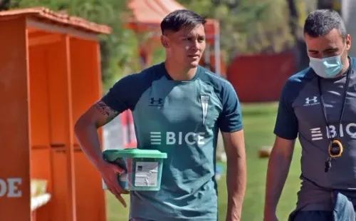 Fuentes será presentado este lunes.(Foto: Cruzados)