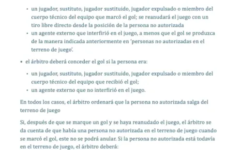 Reglas del Juego 2018-19