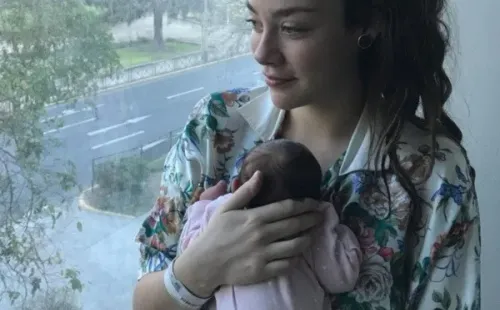 Cota Castelblanco junto a su hija Nicoletta.