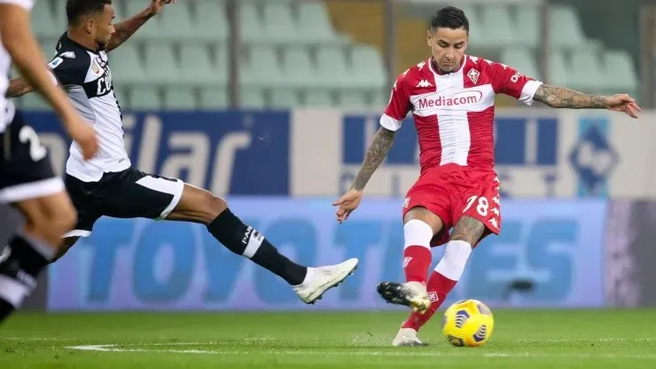 Erick Pulgar en la Fiorentina