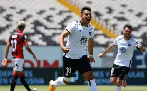 Iván Morales fue el héroe en la victoria alba ante Deportes Antofagasta. (Foto: Agencia UNO