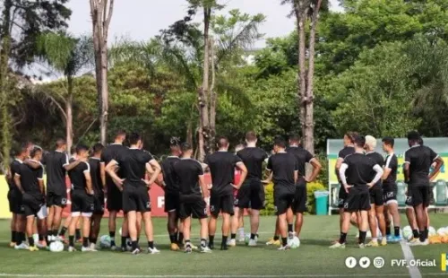 Venezuela ya entrena a plantel completo pensando en Brasil y Chile. Foto: FVF