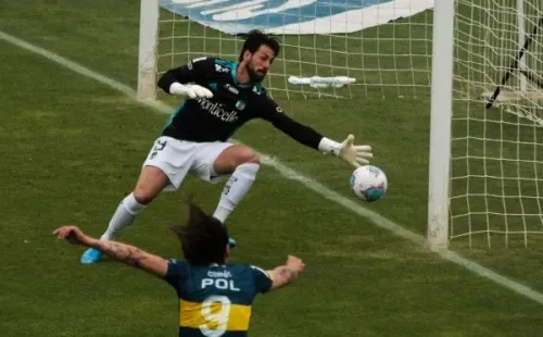 Marco Sebastián Pol fue el más peligroso de Everton en la primera mitad ante O’Higgins. Foto: Agencia Uno
