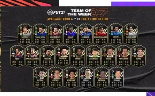 TOTW 7 en UT