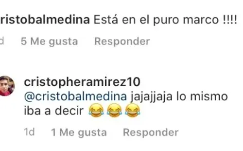 Los comentarios que recibio Mariana DiGirólamo en su Instagram.(1)
