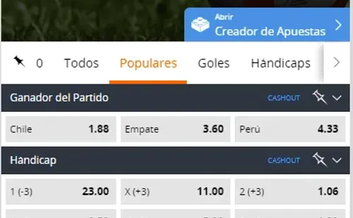 Estas son las cuotas para que de la mano de Betsson juegues con el corazón en las Eliminatorias a Qatar 2022. | Foto: Betsson.