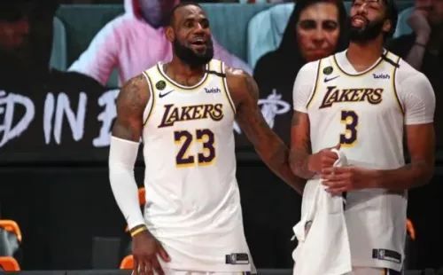 En su momento, tanto Lebron James como Anthony Davis fueron los primeros en ser elegidos en el NBA Draft. Foto: Getty.