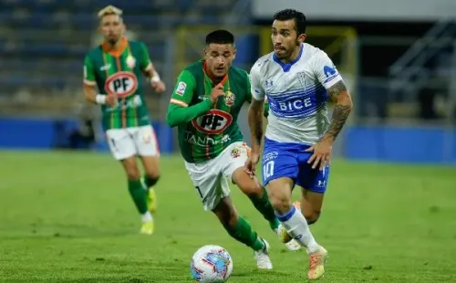 Edson Puch estuvo presente en el duelo de este domingo ante Cobresal. Foto: Agencia Uno