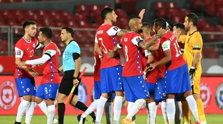 Chile venció a Perú con doblete de Arturo Vidal. Foto: Getty Images
