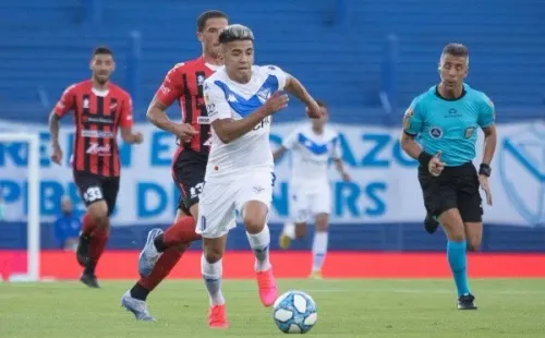 Vélez sufrió para llevarse la victoria ante Patronato. Foto: Twitter
