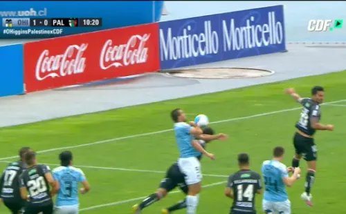 Mano del segundo gol de O’Higgins