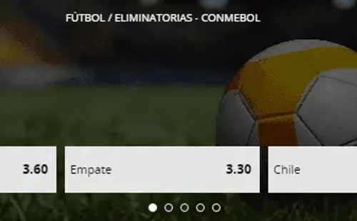 Estas son las cuotas para que te la juegues por Chile y Venezuela en el camino a Qatar 2022. | Foto: Betsson.