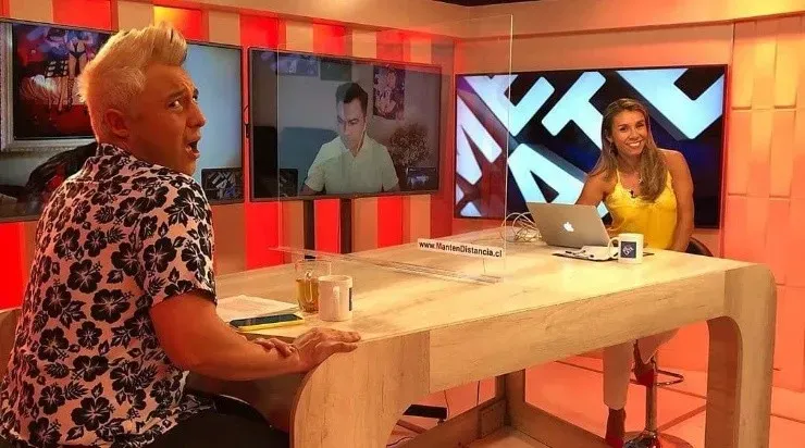 Cecilia Gutiérrez hasta condujo “Me Late” por unos días, ante la ausencia de Daniel Fuenzalida.