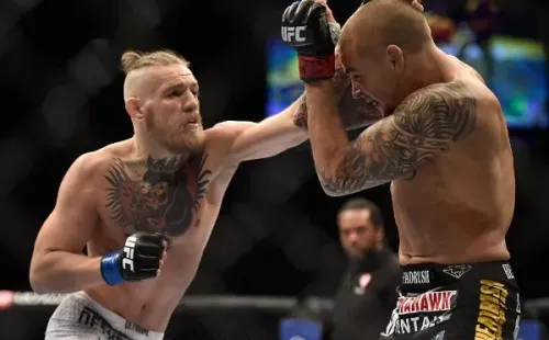Conor McGregor derrotó en 2014 a Dustin Poirier por KO en el primer round. Seis años después volverán a verse las caras en el UFC. Foto: Getty Images