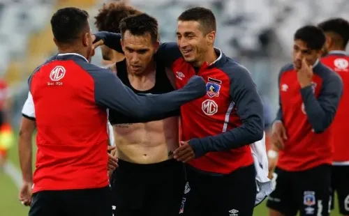 Mouche le dio el triunfo a Colo Colo contra Audax Italiano.