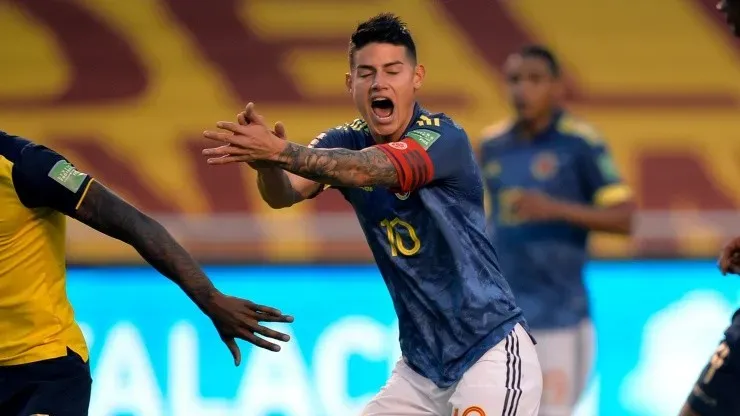 James Rodríguez en la selección de Colombia
