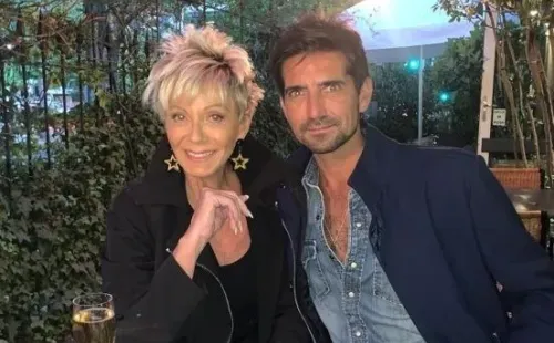 La imagen que compartió Félix Ureta, el pololo de Raquel Argandoña, en Instagram.