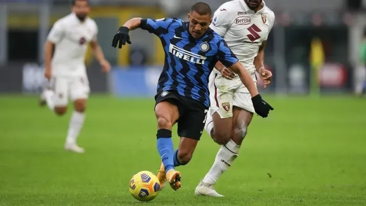 Alexis Sánchez por Inter en Champions League