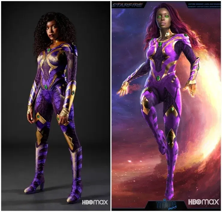 Anna Diop como Starfire