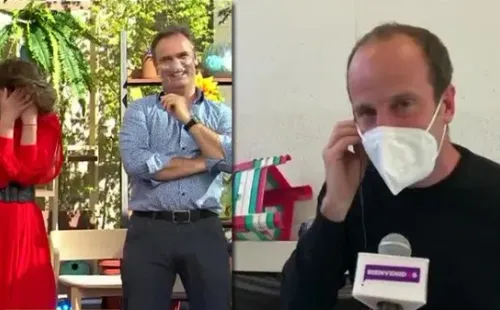 Stefan Kramer se encontró recientemente con Amaro Gómez-Pablos, durante la cobertura que hizo Canal 13 del Plebiscito.